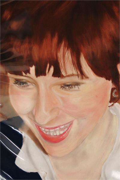 Honorable Mention, Self-Portrait, Kathryn Lesiak